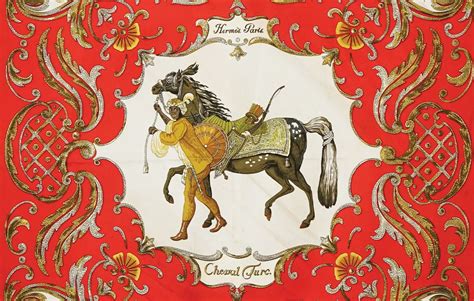 Hermes Renowned Equestrian Art 'Cheval Turc' 